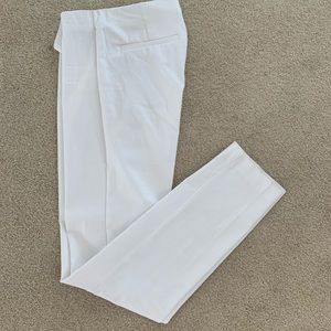 White Skinny Dress Pants